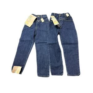 Jet Set Kids Vintage Denim Jeans NWT Size 6/7